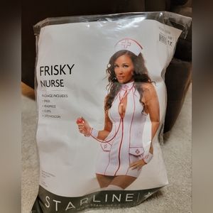 Starline Frisky Nurse - sexy Halloween costume size 1x style S2016
